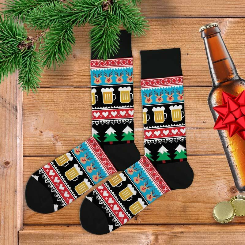 Christmas Beer Women's Socks - Exclusive