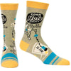 Cornhole Men's Socks - Blue Q