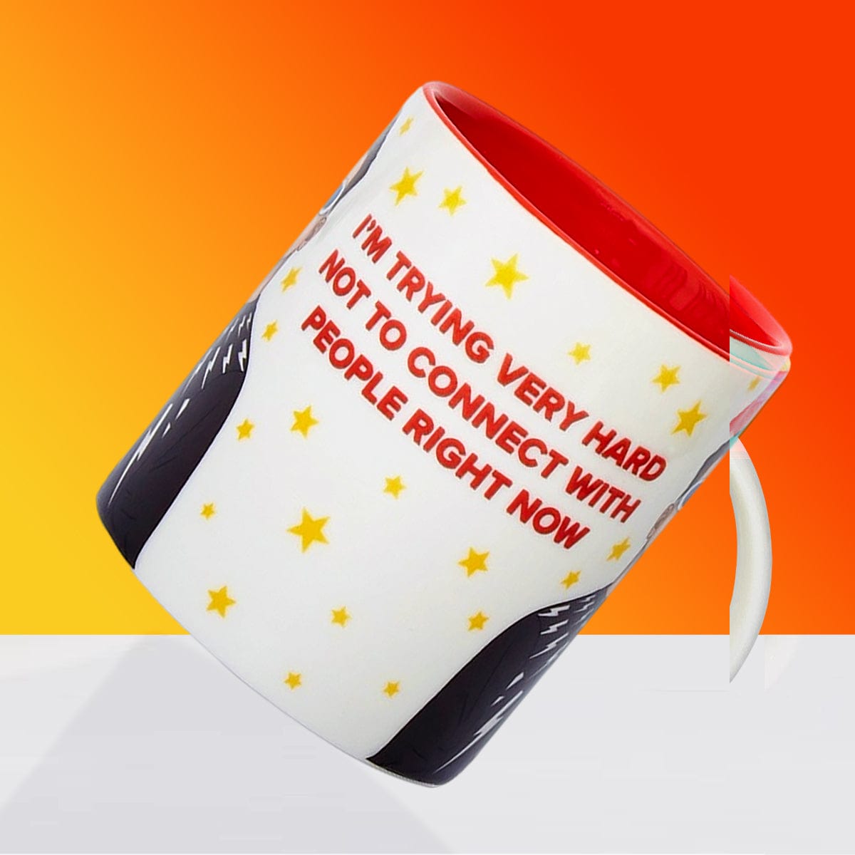 Schitt's Creek - Trying Hard Not To Connect With People Right Now Mug