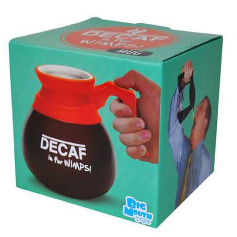 Decaf Is For Wimps Mug - BigMouth Toys