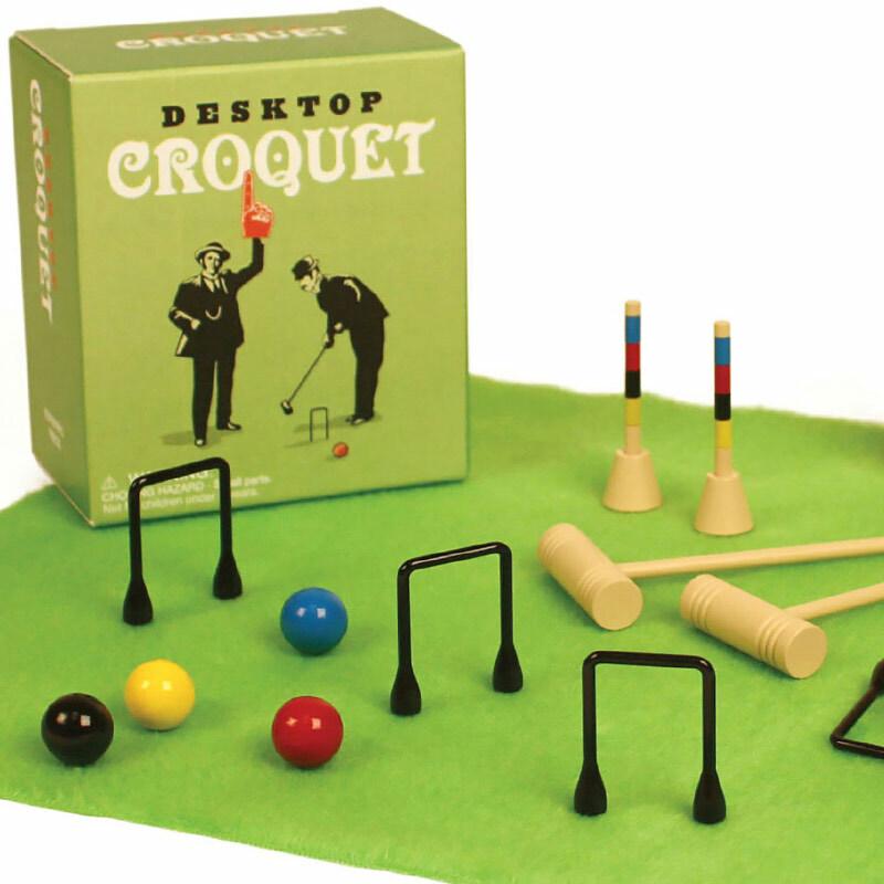 Desktop Croquet Game Set - Running Press