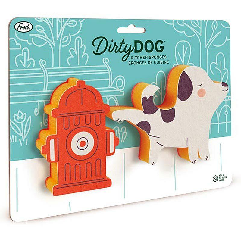Dirty Dog Dish Sponge Set - Fred & Friends