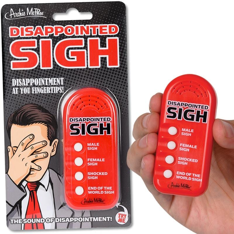 Disappointed Sigh Sound Machine by Archie McPhee