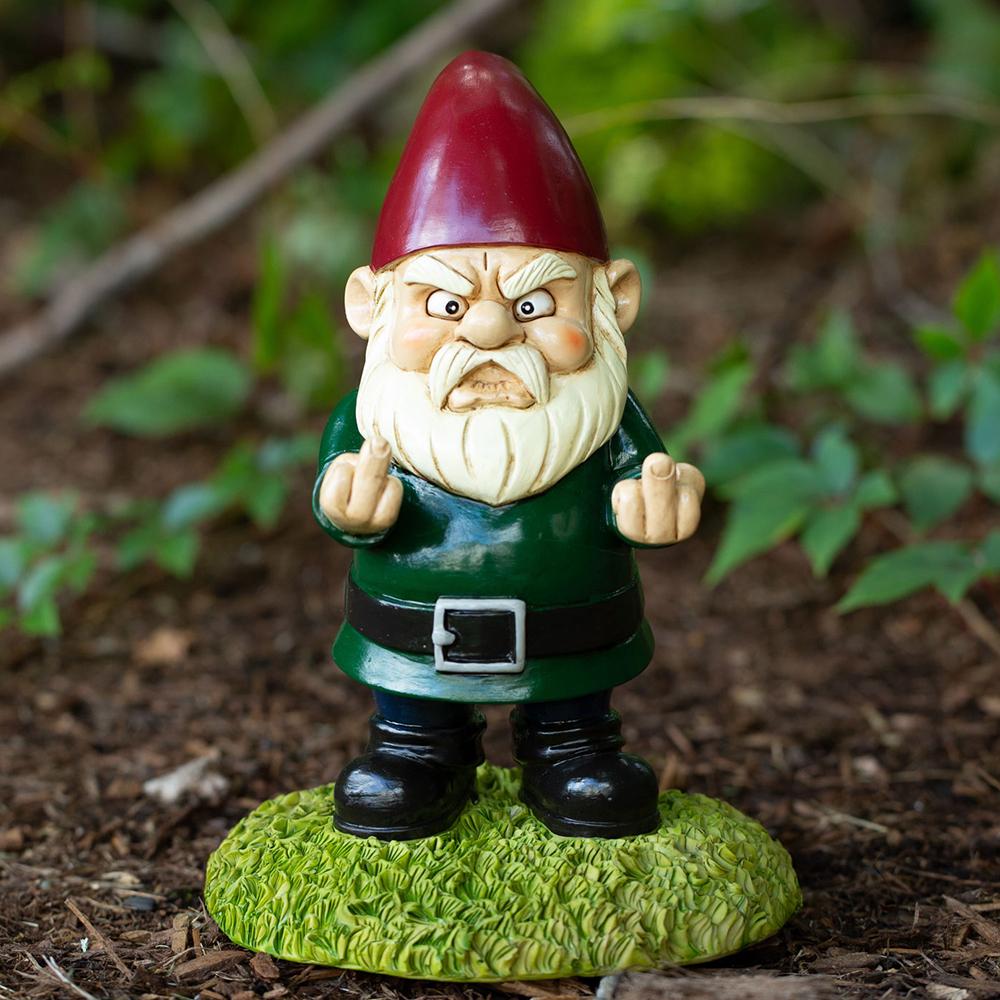 F*ck Off Garden Gnome - Funny Gnomes - Kwirkworks