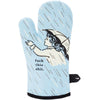 F*ck This Sh*t Oven Mitt - Blue Q