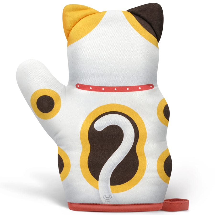 Feline Lucky Oven Mitt Cat Fred