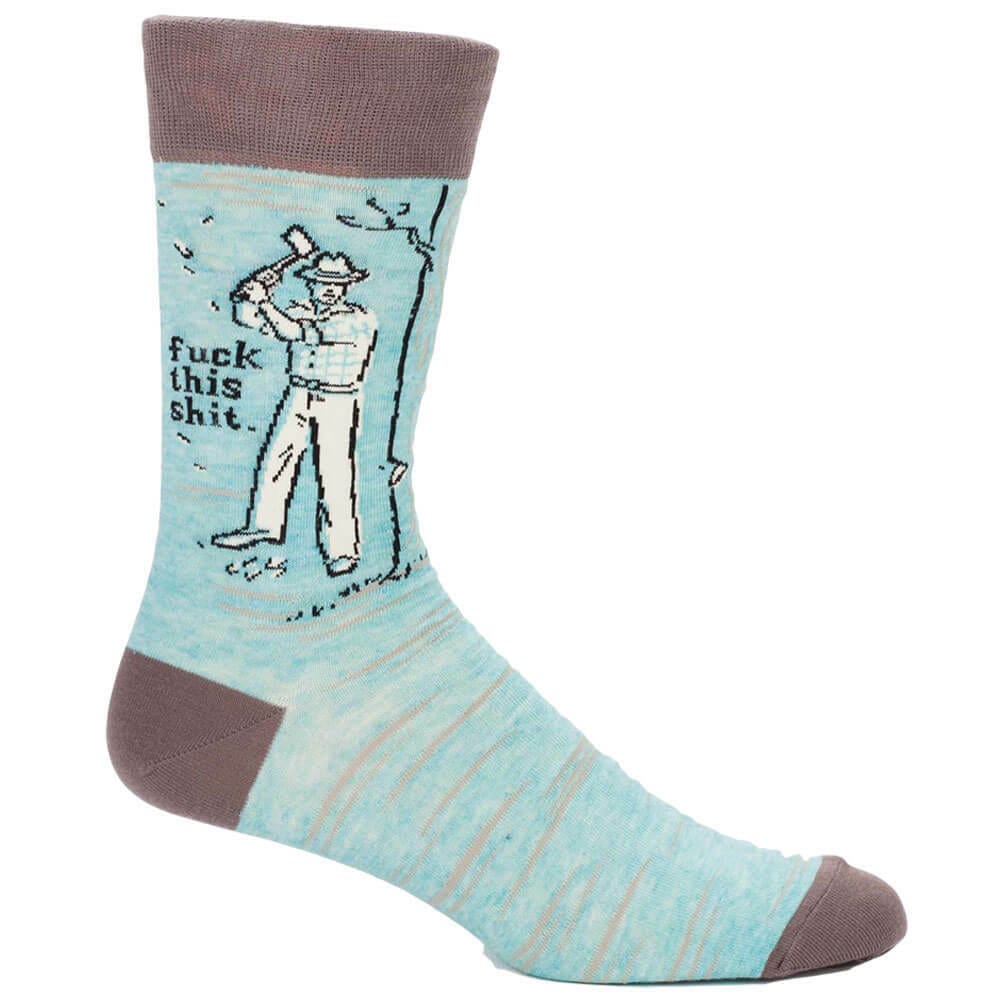 F*ck This Sh*t Men's Socks by Blue Q