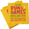 Fun + Games Until Like 9PM Cocktail Napkins - Emily McDowell & Friends