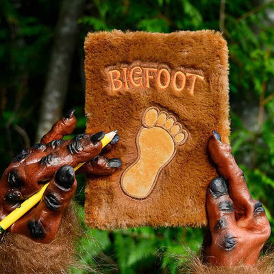 Archie McPhee - Fuzzy Bigfoot Notebook