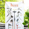Gardener Dirty Hoe Pun Dish Towel - Sarah Edmonds Illustration