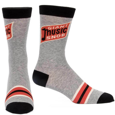 Giant Music Snob Men's Socks - Blue Q