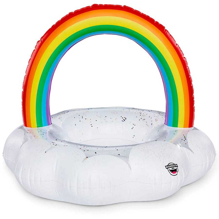 Giant Sparkling Rainbow Pool Float