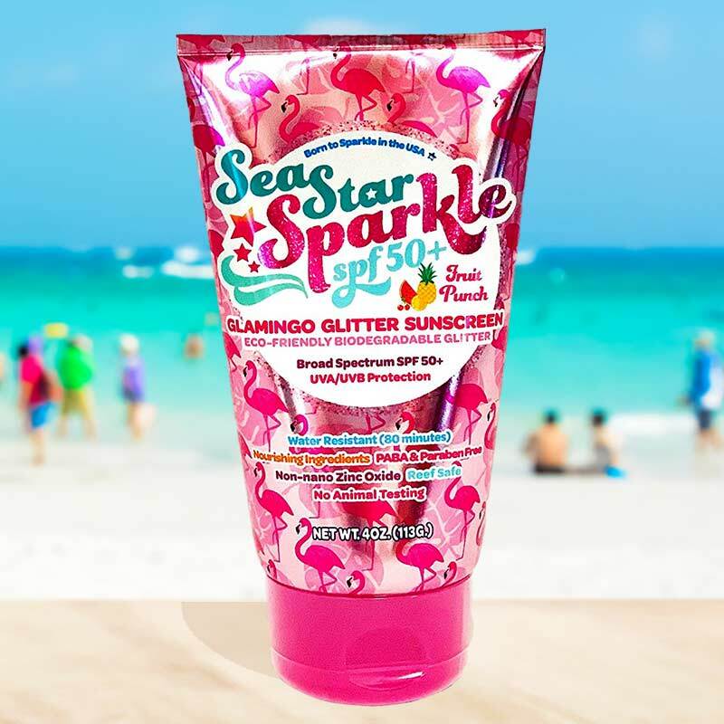 Glamingo Fruit Punch Scented Glitter Sunscreen - Sunshine & Glitter
