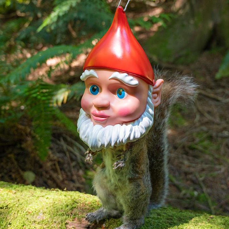 Gnome Squirrel Feeder by Archie McPhee