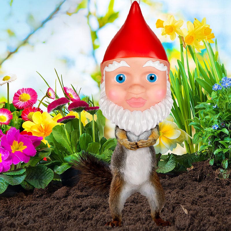 Gnome Squirrel Feeder - Archie McPhee