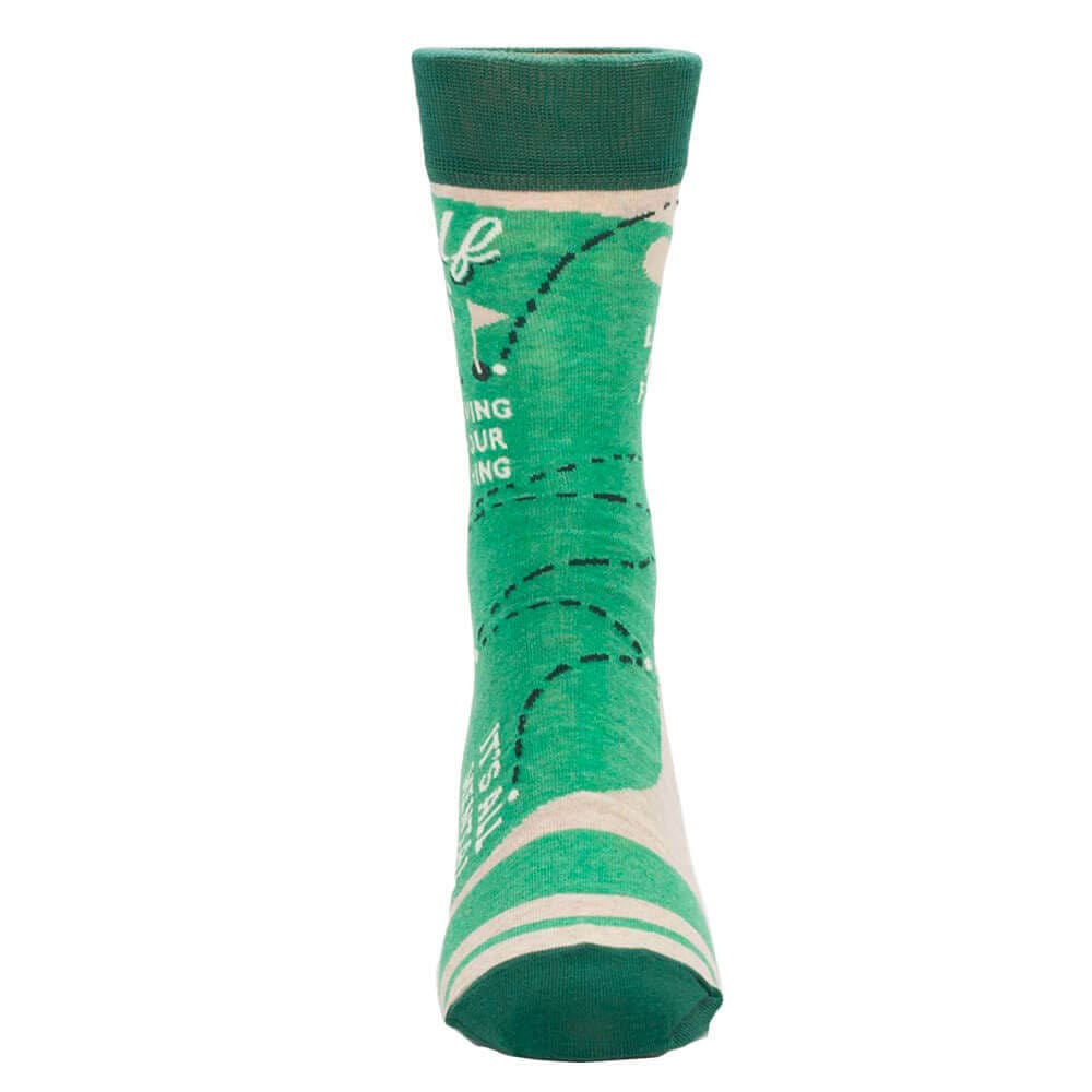 Swing Your Thing Men's Golf Socks by Blue Q