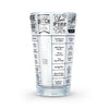 Good Measure Hangover Recipe Glass - Fred & Friends