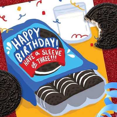Have A Sleeve Or Three Birthday Card - Kat French Design