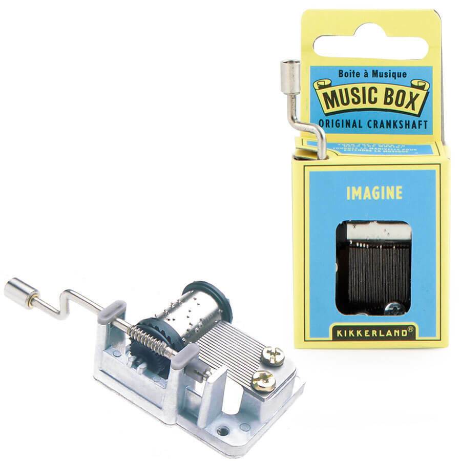 John Lennon's Imagine Crank Music Box - Kikkerland