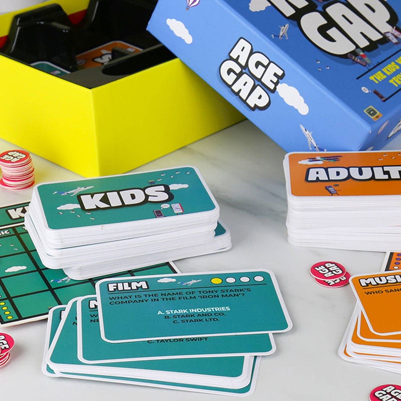 Age Gap - Kids vs Adults Trivia Game by Gift Republic