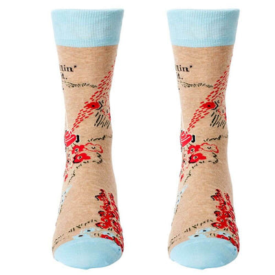 Killin' It Men's Socks - Blue Q