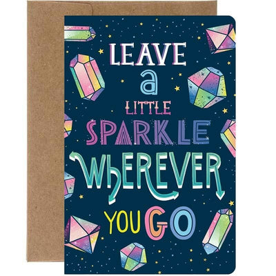 Leave A Little Sparkle Wherever You Go Birthday Card - Tree Free Greetings