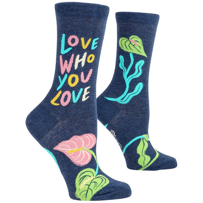 Love Who You Love Socks - Blue Q