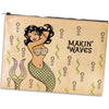 Makin' Waves Mermaid Jumbo Pouch - Blue Q