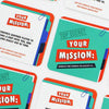 Mystery Missions Dinner Party Coasters by Ginger Fox