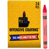 Red White and F*ck You Politically Offensive Crayons - Offensive Crayons