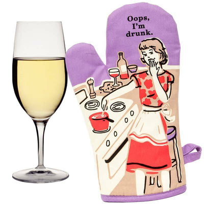 Oops, I'm Drunk Oven Mitt - Blue Q
