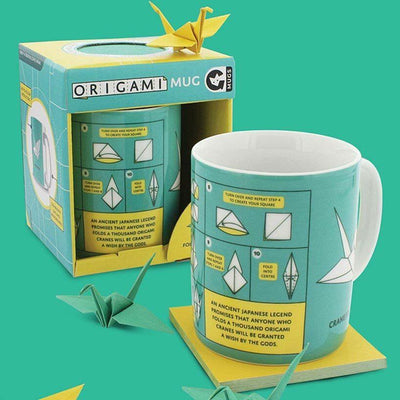 Origami Paper Crane Mug - Ginger Fox