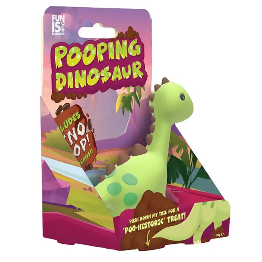 Pooping Dinosaur includes candy