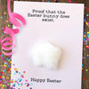 Proof That The Easter Bunny Does Exist Card - Design Sprinkles