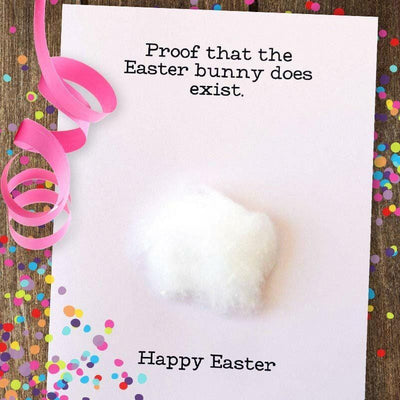 Proof That The Easter Bunny Does Exist Card - Design Sprinkles