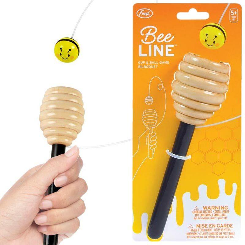 Bee Line Beehive Cup + Ball Game by Fred & Friends