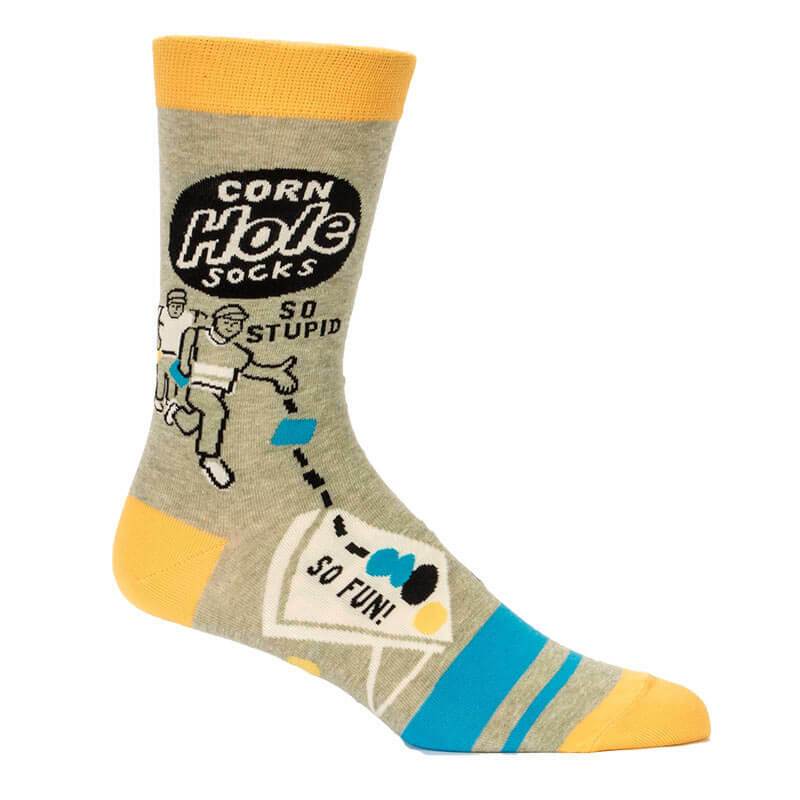 Cornhole Men's Socks by Blue Q