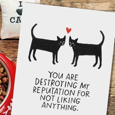 Destroying My Reputation Greeting Card by Emily McDowell & Friends