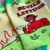 Devil's Lettuce Weed Socks by Groovy Things Co