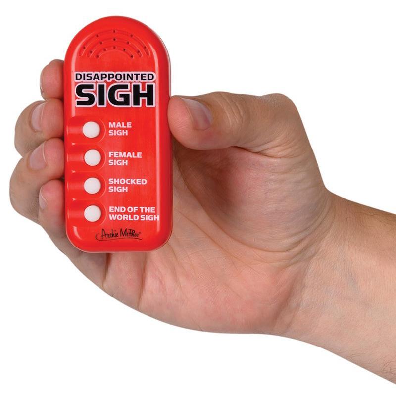 Disappointed Sigh Sound Machine - Archie McPhee - Perpetual Kid