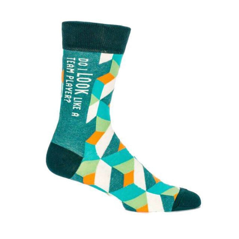 Do I Look Like A Team Player Men's Socks by Blue Q