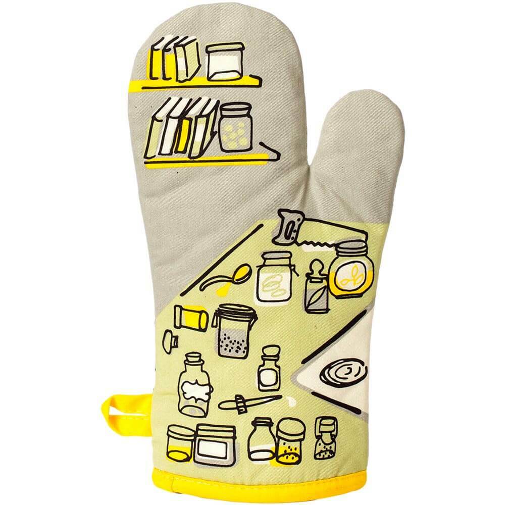 Droppin' A Recipe On Your Ass Oven Mitt by Blue Q