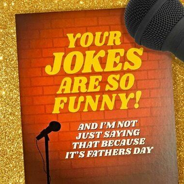 Funny Dad Jokes Father's Day Card by Rhino Parade