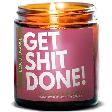 Get Sh*t Done Candle by NaturalAnnie Essentials