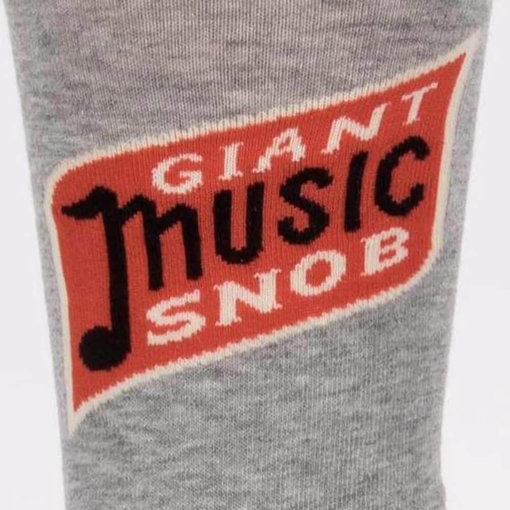 Giant Music Snob Men's Socks by Blue Q