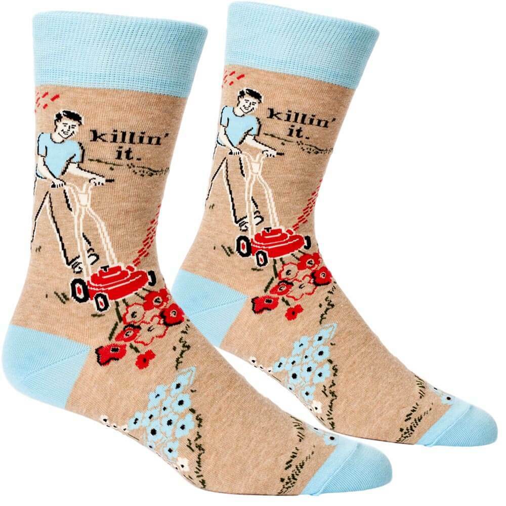 Killin' It Men's Socks by Blue Q