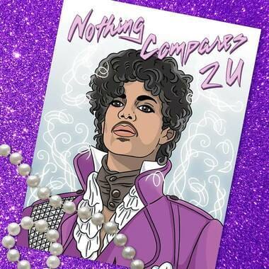 Nothing Compares 2 U Greeting Card by The Found