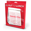 Out To Lunch Reusable Lunch Bag by Fred & Friends