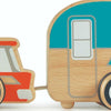 Road Trip Vintage Camper Wood Pull Toy by Fred & Friends