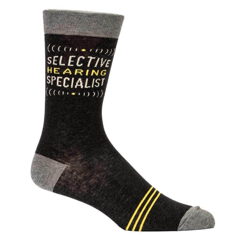 Selective Hearing Specialist Men's Socks by Blue Q